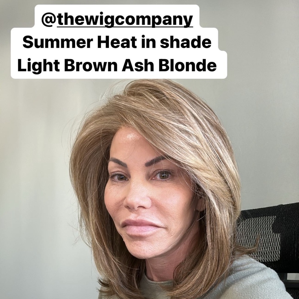 Summer Heat by The Wig Company. Worn to create content for the company.